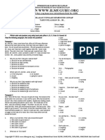 Soal PTS II Bhs Inggris Kelas XII