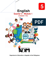 English: Quarter 2 - Module 1