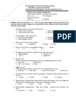 Soal Pas Qurdis Kelas 8 SMT 1 2021