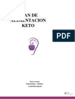 Plan de Alimentacion KETO