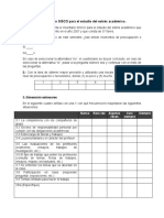 El Inventario SISCO para El Estudio Del Estrés Académico