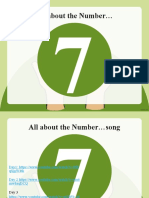 All About The Number 7 PowerPoint