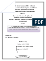 La Gestion de La Relation Benque Client - Quelle Perspectives Pour Le Developpement Du Multicanal