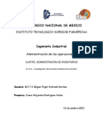 A1-U4 - Investigación Documental Modelos de Inventario