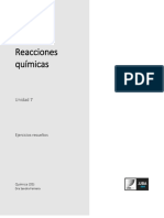 Ejercicios Resueltos. Unidad 7 - Química