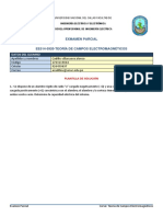 Examen Parcial de Campos Electromagneticos