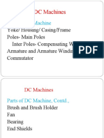 DC Machines: Parts of DC Machine