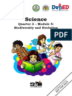 Science: Quarter 3 - Module 5: Biodiversity and Evolution