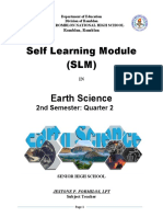 Self Learning Module (SLM) : Earth Science