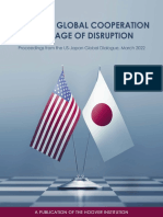 US-Japan Global Cooperation in An Age of Disruption