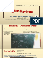 Optics Revision DR - Ghada