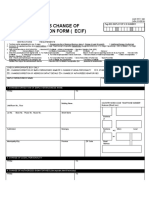 Employer'S Change of Information Form (Ecif) : Instructions Requirements