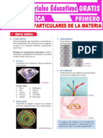 Propiedades Particulares de La Materia