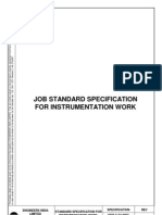 EIL Spec For Instrumentation Works