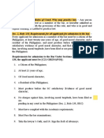 Section 1, Rule 138, Rules of Court. Who May Practice Law. - Any Person