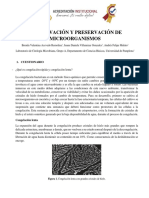 Informe 3° Conservación y Preservación de Microorganismos