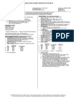 Injection Pump Specification ©