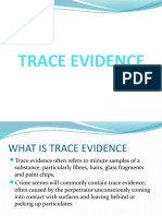 Trace Evidence