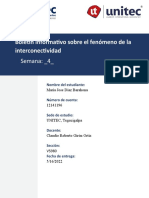 Boletín Informativo Sobre El Fenómeno de La Interconectividad