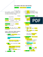 Understanding The Self (Reviewer) : Important Terms - Guide Definition-Additional