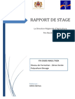 Raport de Stage 2015 Direction Regional