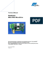 Rs485/422 Mgc-Pro Microdrive: Technical Manual