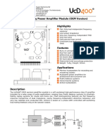 High Efficiency Power Amplifier Module (OEM Version)