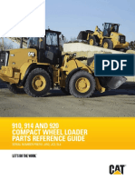 910, 914 AND 920 Compact Wheel Loader Parts Reference Guide: Serial Number Prefix: Jw2, Jc3, Sl4