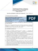 Guia de Actividades y Rúbrica de Evaluación - Fase 5 - Reflexión