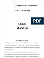 User Manual: Crew Air Compressor Controller