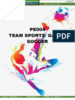 PE004 Team Sports LEARNING MODULE