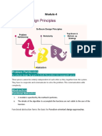 Software Design Principles: Module-4