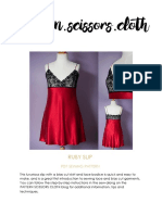 Ruby Slip: PDF Sewing Pattern