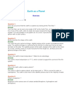 ICSE Geo Graphy Voyage Solutions Class 9 Chapter 1 Earth As A Planet