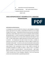 Bases Antropológicas y Desarrollo de La Medicina Transpersonal