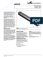 Fusing Equipment: ELSP Current-Limiting Backup Fuse