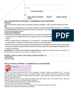 Guía 10. Circulación de La Materia y La Energía en Los Ecosistemas