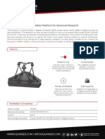 Hexapod: Six Degrees of Freedom Motion Platform For Advanced Research