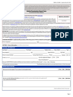 Driver Medical Examination Report Form Template