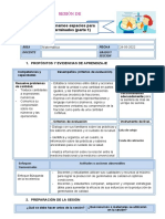 Sesión Determinamos Espacios para Los Germinados Parte 2