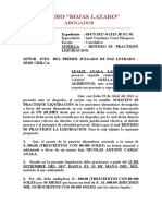 Reitero Se Practique Liquidación - Ayala Lazaro Lealiz