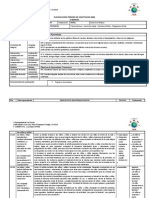 PLanificación de Adaptación SC Mayor II Semana