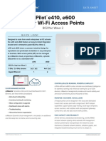 Cnpilot E410, E600 Indoor Wi-Fi Access Points: 802.11ac Wave 2