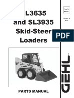 SL3635 SL3935 Skid Loader Parts Manual 908267