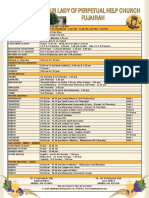 OLPH Church Timings