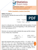 Online Quantitative Analysis Exam Help