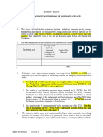 Soil Excavation Transportation and Disposal Spec - Sample