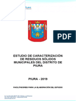 Estudio de Caracterización MPPiura