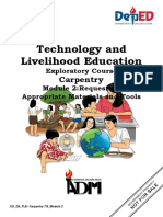 TLE-Carpentry 7 - 8 - Module 2 - Requesting Appropriate Materials and Tools - V2 F