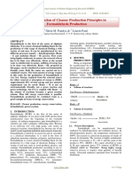 Implementation of Cleaner Production Principles in Formaldehyde Production